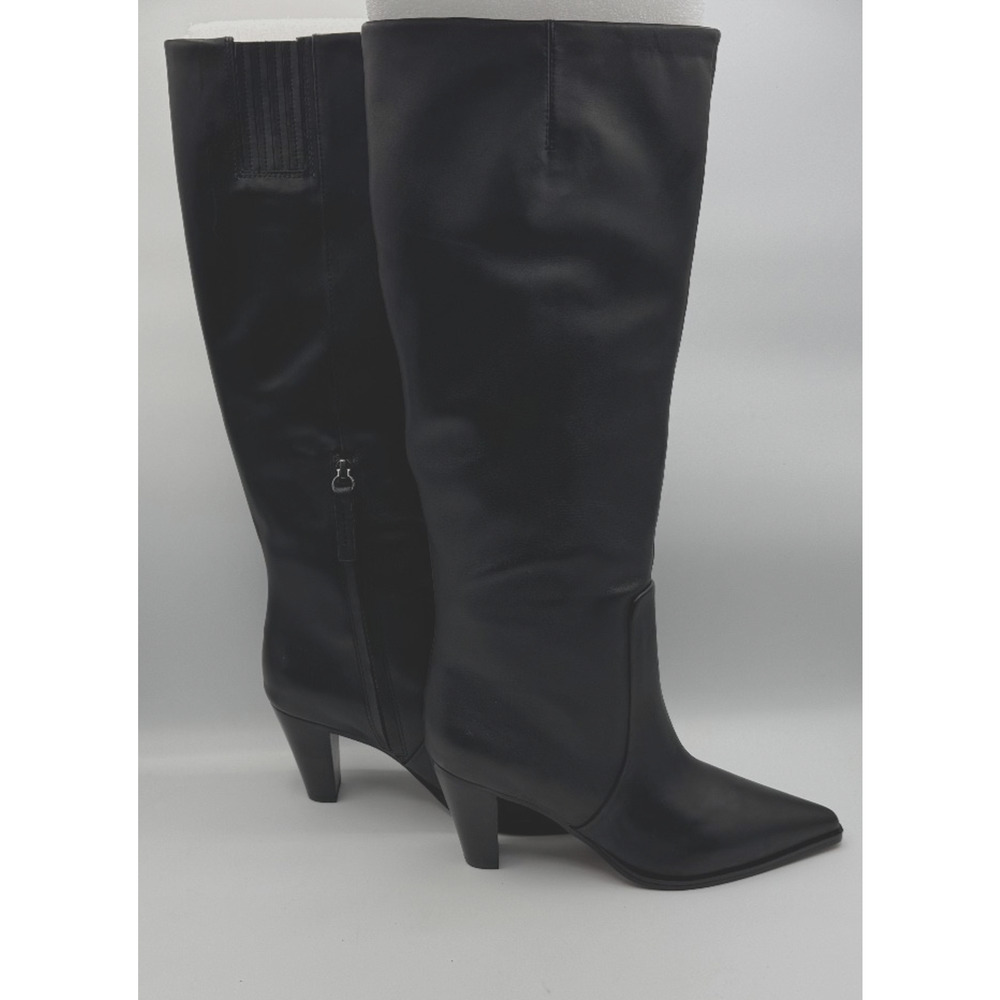 Franco Sarto Women's Jaycen Knee High Boot, black Boot, w/ Zipper, Size 8, NWB